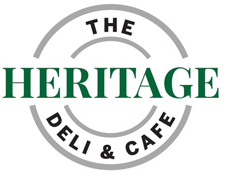 The Heritage Deli & Cafe logo.