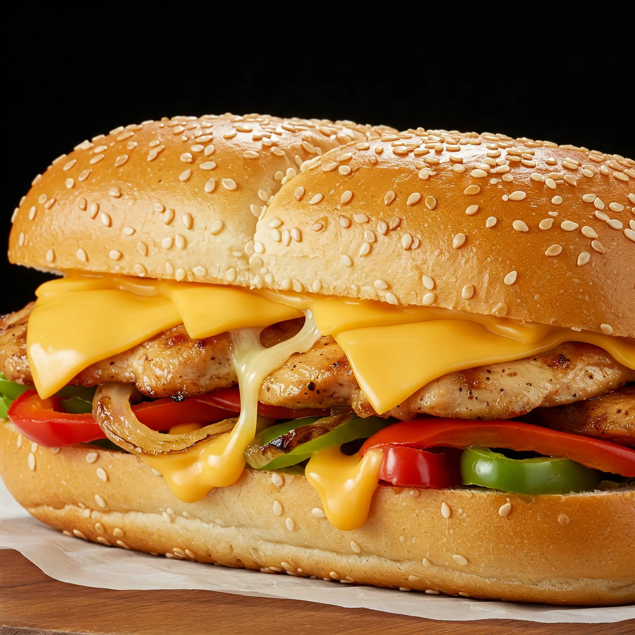 ai chicken cheesesteak