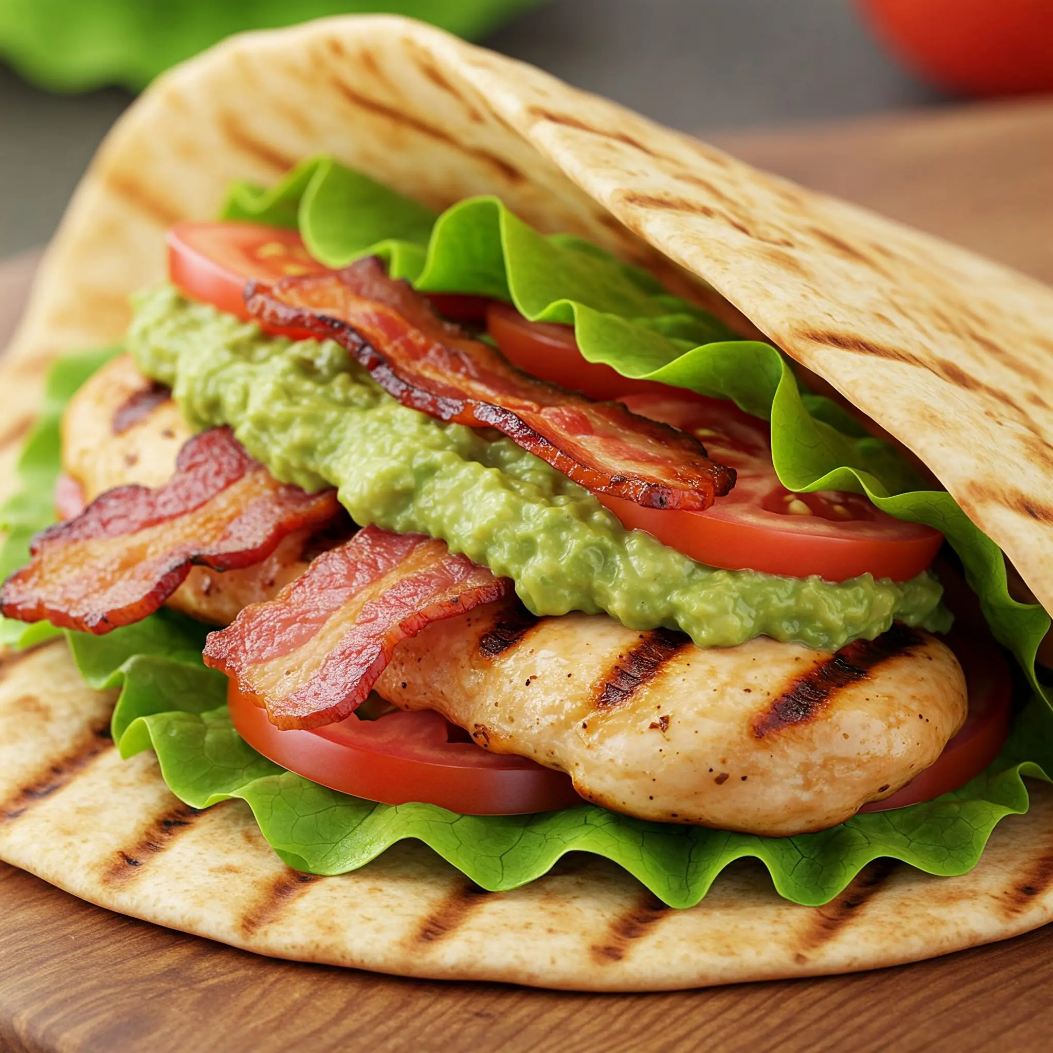 ai chicken guacamole flatbread 2