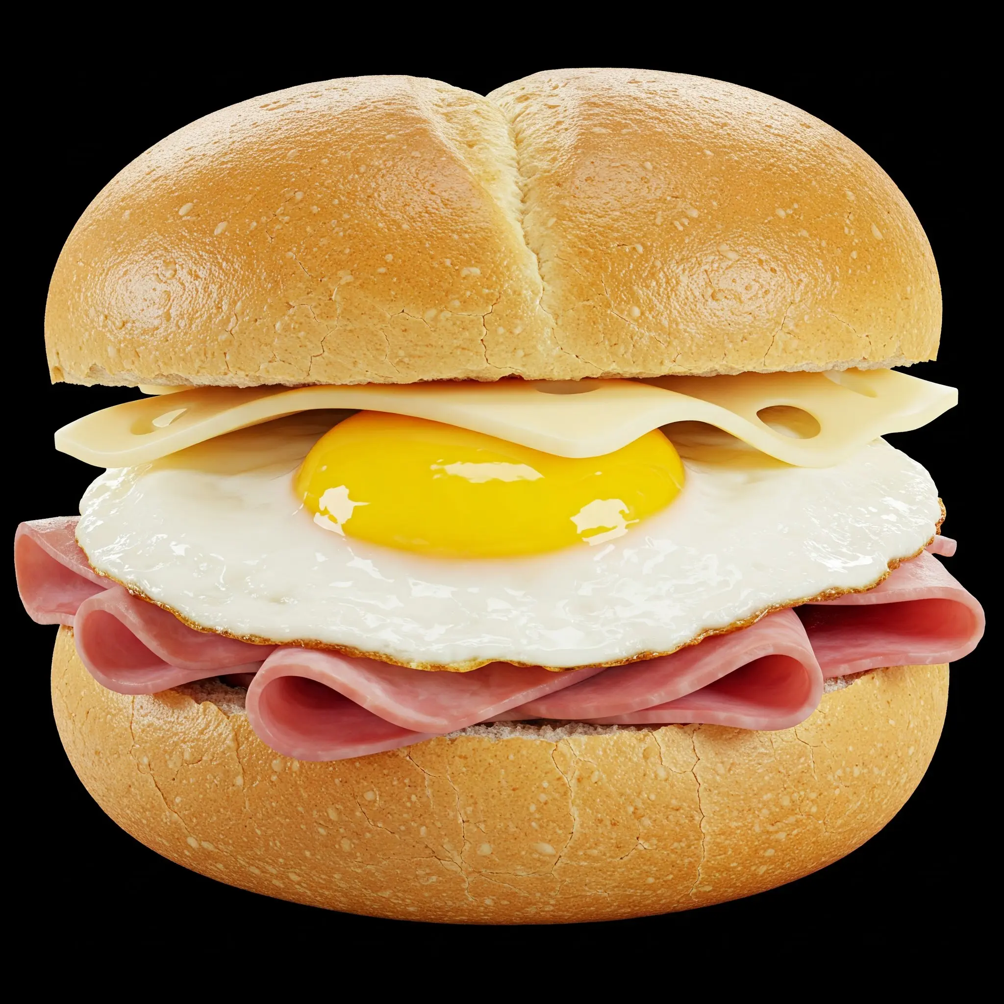 ham egg and cheese